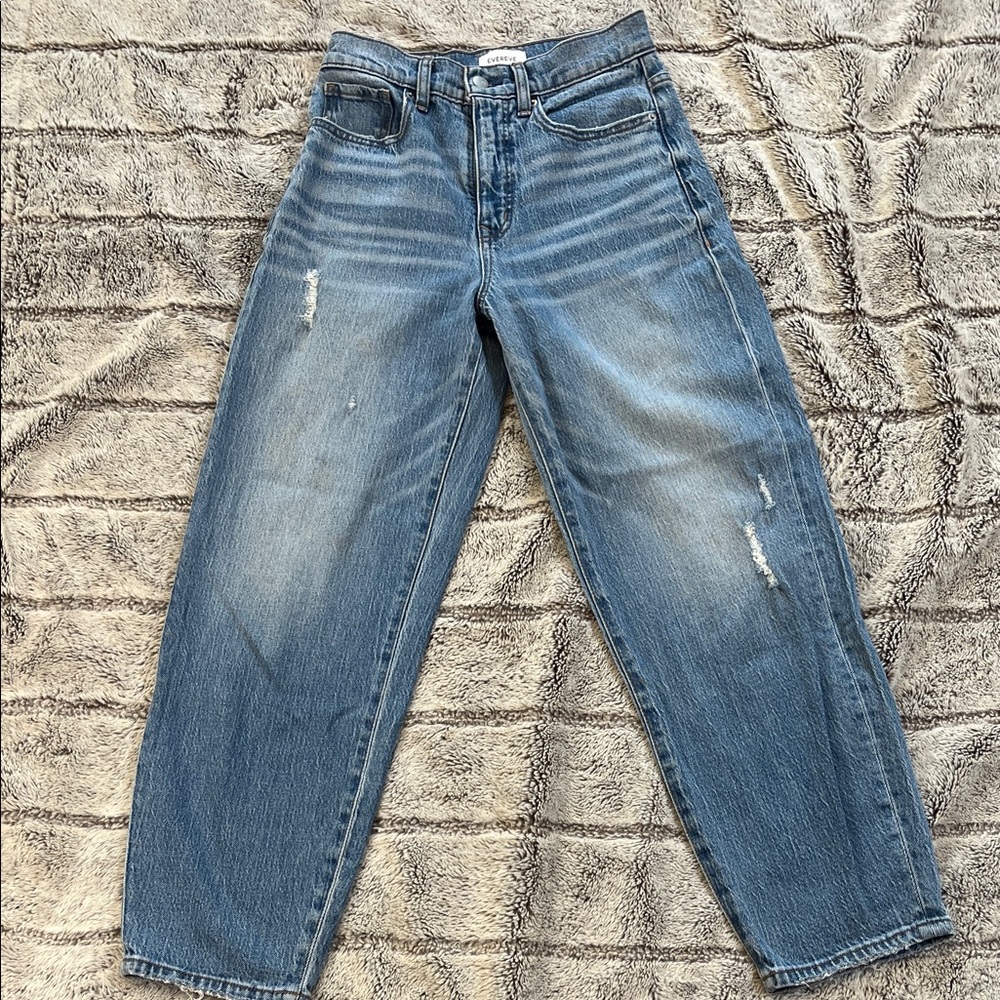 Evereve Classic Blue Denim Jeans